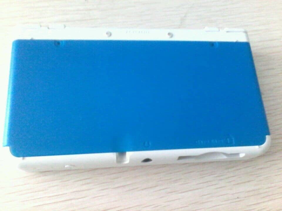 Year 2015 for New 3DS Replacement Front Faceplate Back Plates Part Shell Housing Case Cover (Blue)