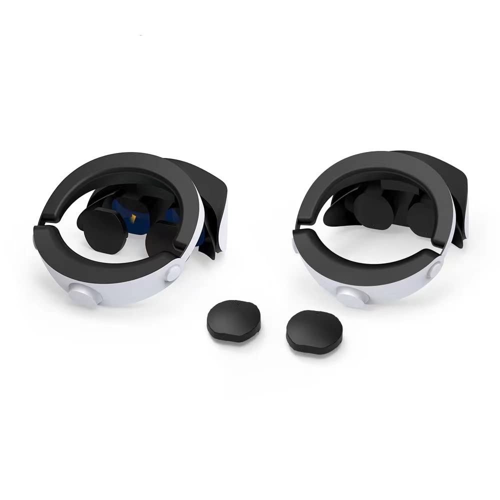 PS VR2 Lens Covers, Dust Cover PS VR2 Lens Protector with Hard Outside Shell and Soft Sponge Cushion - 1 Pair (L1, R1)