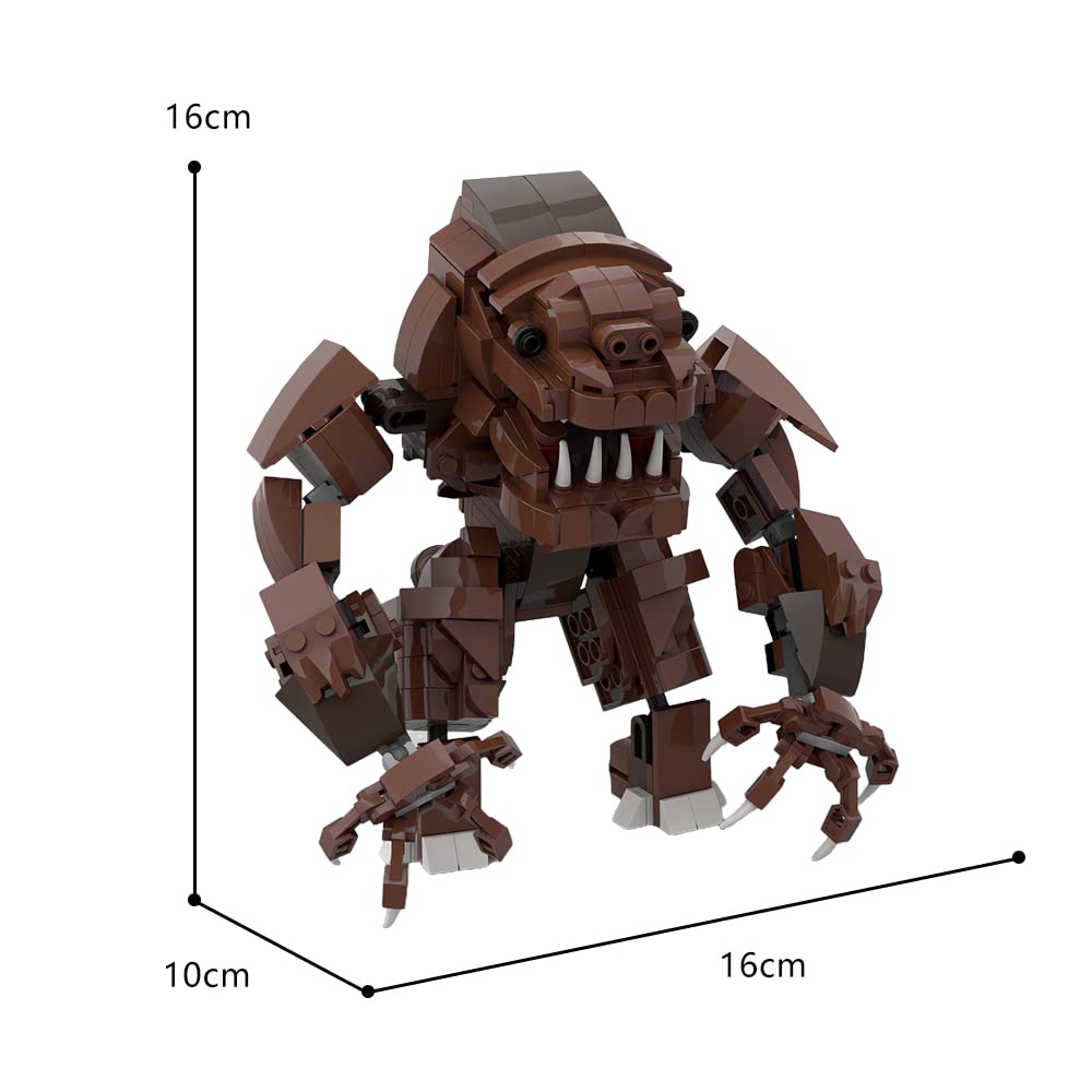 Monster Rancor Building Block Toys, Star Action Figure Model Jabba The Hutt's Pet, Movie Character Restoration (459 Pieces) (Rancor)