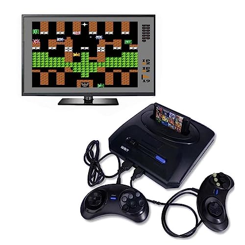 Vicue 2 Pack Game Controller Features 8-Way Directional Pad, 6 Digital Buttons and Mode Buttons Compatible for Sega Genesis