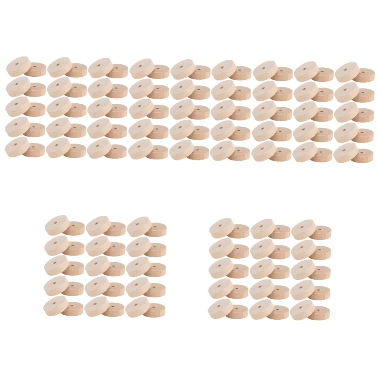 150 Pcs Log Wheel Wood Crafts Wheels Toy Car Wheels Wooden Wheels for Crafts Wooden Crafts Wheels Wooden Toy Kids Wood Wheels Toy Wood Car Wheels Small Wood Wheels Wood Toy