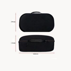 Carrying Case for PS5 VR2 Portable High-Capacity Storage Bag for PSVR2 Glasses Storage Protection Hard Case Protable Design for Travel and Home Storage