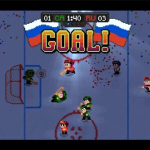 Super Blood Hockey (Retro Edition) (Game + Soundtrack Included) - Nintendo Switch