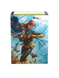 dragon shield sleeves – dragon shield limited edition brushed art: batgirl 100 ct - mtg card sleeves are smooth & tough - compatible with pokemon & magic the gathering cards