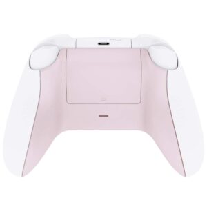 eXtremeRate Cherry Blossoms Pink Replacement Side Rails + Back Shell + Faceplate for Xbox Series X/S Controller - Controller NOT Included