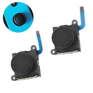 Socobeta Joystick, Game Joystick 2Pcs Tight Fit Accurate Controlling Sensitive for Replacement