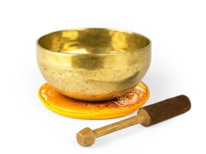 5" traditional singing bowl,bowl for balance, love, self control,for healing and meditation bowl with accessories