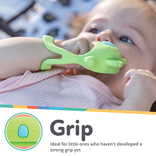 Nuby Silicone Wrist Teething Mitten - Teether Ring - 3+ Months - Koala