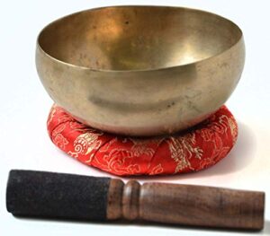 devyom/billy held singing bowl type khopre handmade, 150 g, 200 g with accessories