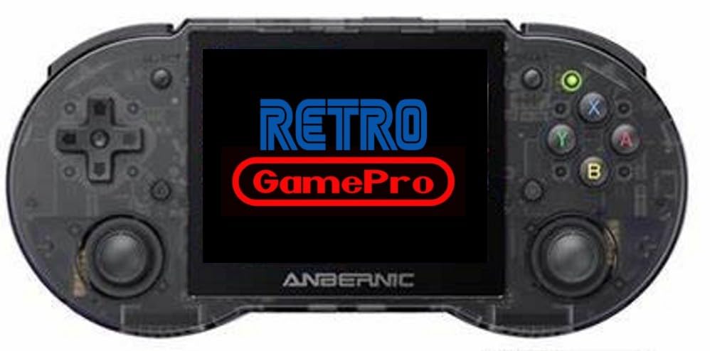 RG353P Handheld Game Console Built-in 64gb Game Card, 3.5 Inches Screen Portable Retro Game Console Support WiFi & Bluetooth, Android/Linux Dual System Open Source Game Machine U.S. Seller! (Black)