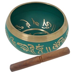 Devyom INDIA Best Quality Singing Bowl Musical Instrument For Meditation 3.6 Inch + Cash Envelope (Pack Of 10)