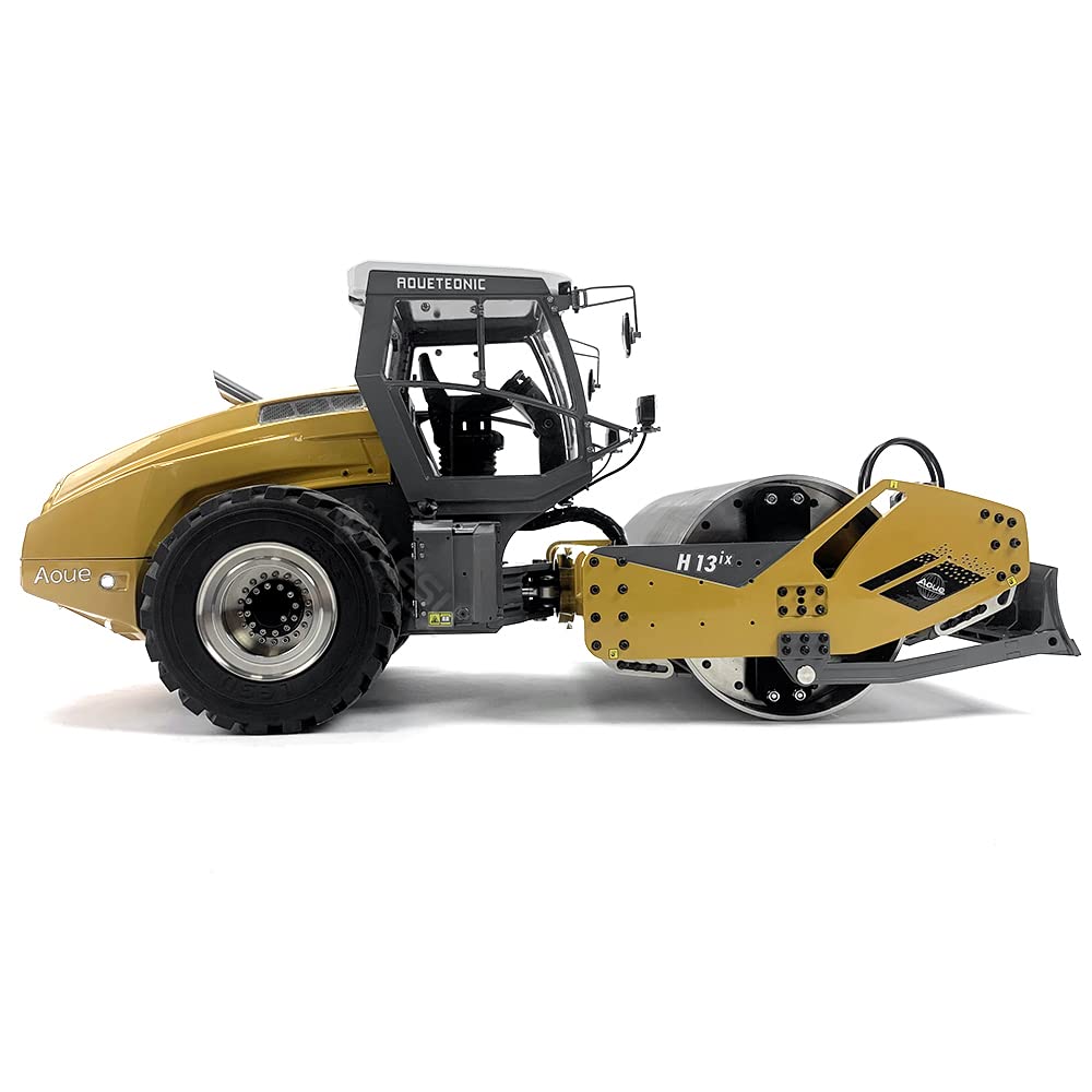 TOUCAN RC HOBBY Lesu 1/14 Rc Hydraulic Road Roller Hamm-H13Ix Metal Engineering Vehicle Model New Painted and Assembled