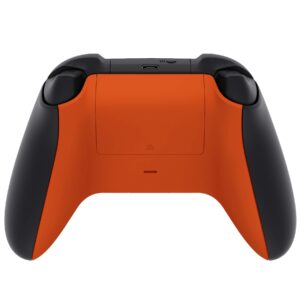 eXtremeRate Orange Replacement Side Rails + Back Shell + Faceplate for Xbox Series X/S Controller