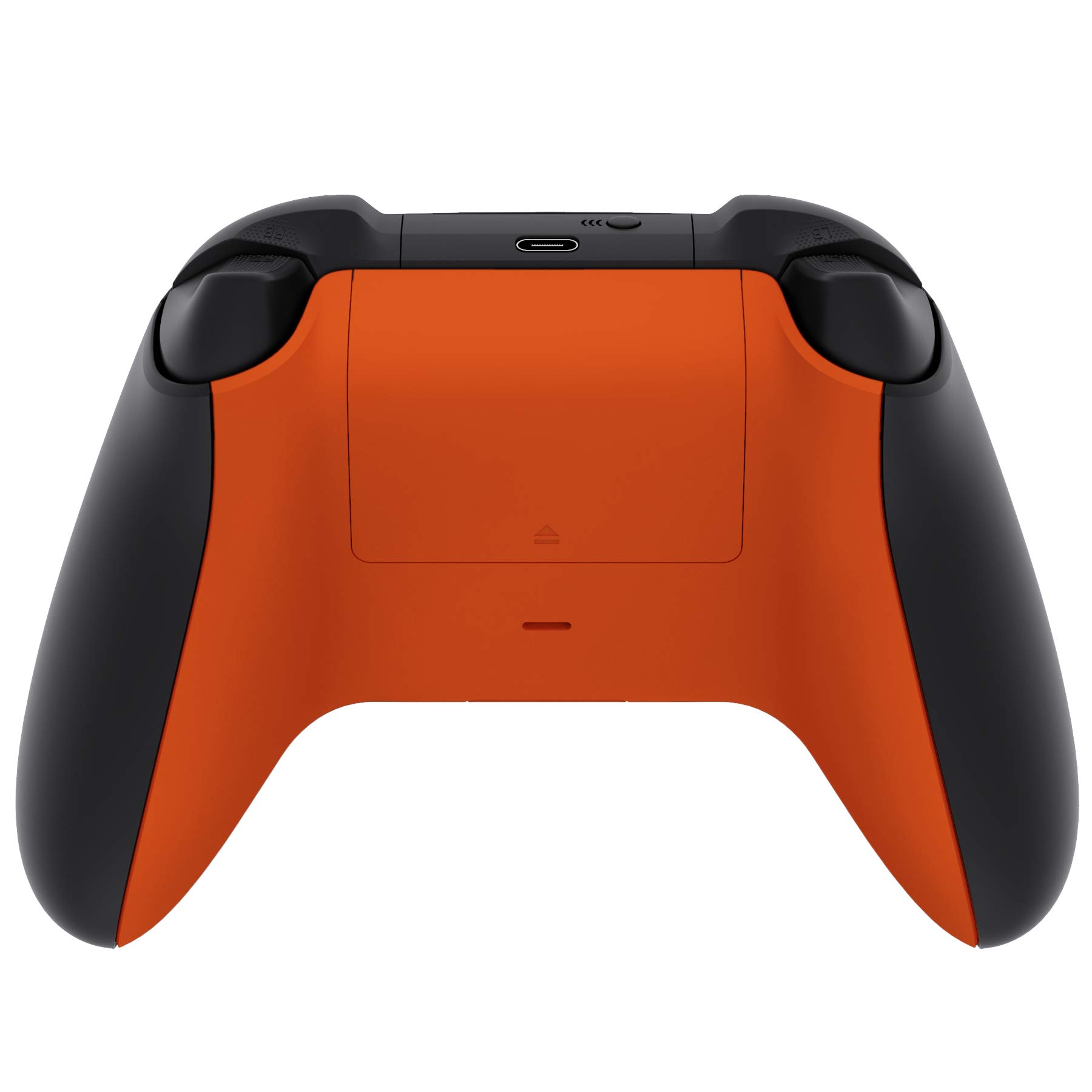 eXtremeRate Orange Replacement Side Rails + Back Shell + Faceplate for Xbox Series X/S Controller