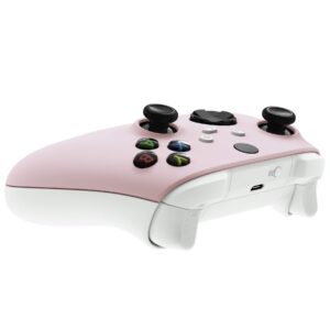 eXtremeRate Cherry Blossoms Pink Replacement Side Rails + Back Shell + Faceplate for Xbox Series X/S Controller - Controller NOT Included