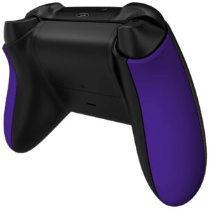 eXtremeRate Purple Replacement Side Rails + Back Shell + Faceplate for Xbox Series X/S Controller