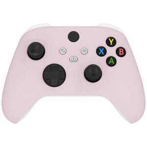 eXtremeRate Cherry Blossoms Pink Replacement Side Rails + Back Shell + Faceplate for Xbox Series X/S Controller - Controller NOT Included