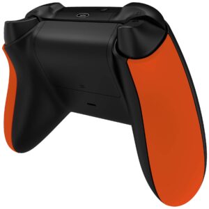 eXtremeRate Orange Replacement Side Rails + Back Shell + Faceplate for Xbox Series X/S Controller