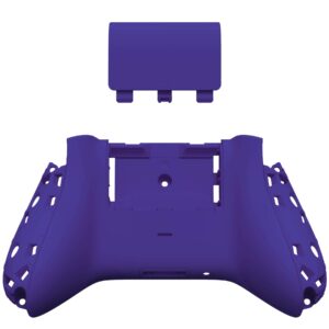 eXtremeRate Purple Replacement Side Rails + Back Shell + Faceplate for Xbox Series X/S Controller