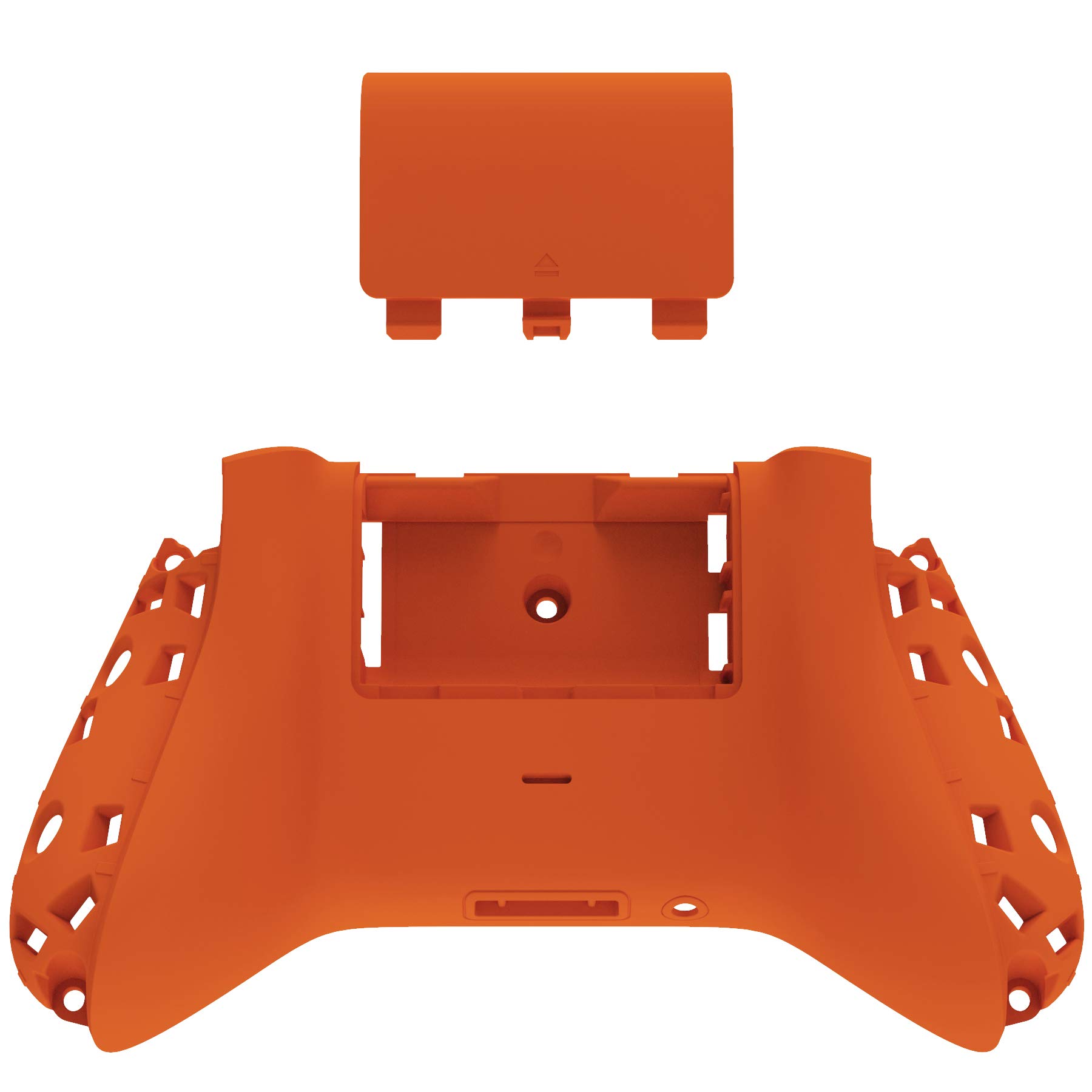 eXtremeRate Orange Replacement Side Rails + Back Shell + Faceplate for Xbox Series X/S Controller