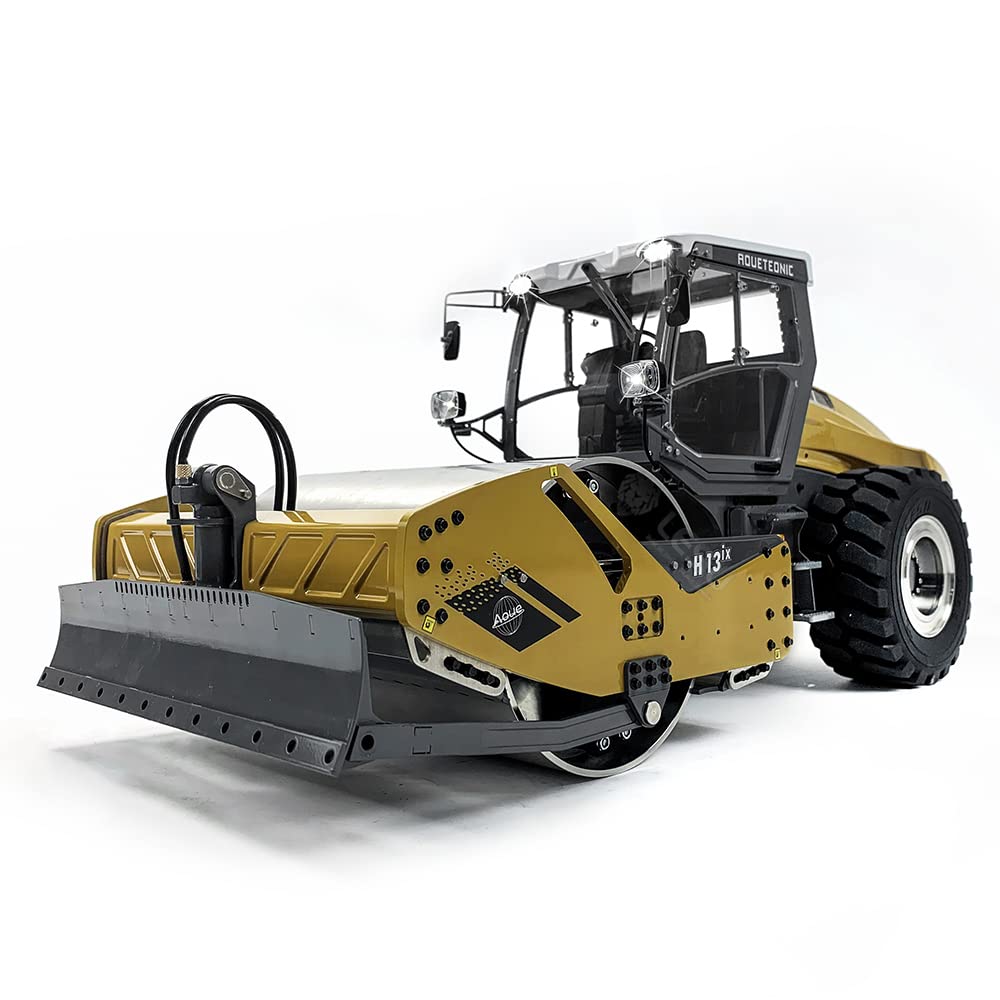 TOUCAN RC HOBBY Lesu 1/14 Rc Hydraulic Road Roller Hamm-H13Ix Metal Engineering Vehicle Model New Painted and Assembled