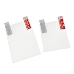 Limentea 2 Set LCD Screen Protectors Guard Film for Nintend 2DS Clear Touch Protect Protective Top + Bottom Seal Film