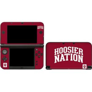 skinit decal gaming skin compatible with 3ds xl 2015 - officially licensed indiana university hoosier nation design