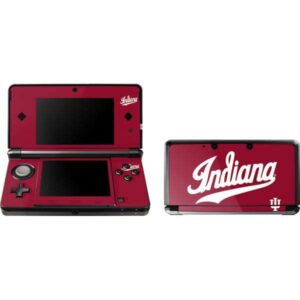 skinit decal gaming skin compatible with 3ds (2011) - officially licensed indiana university iu hoosiers design