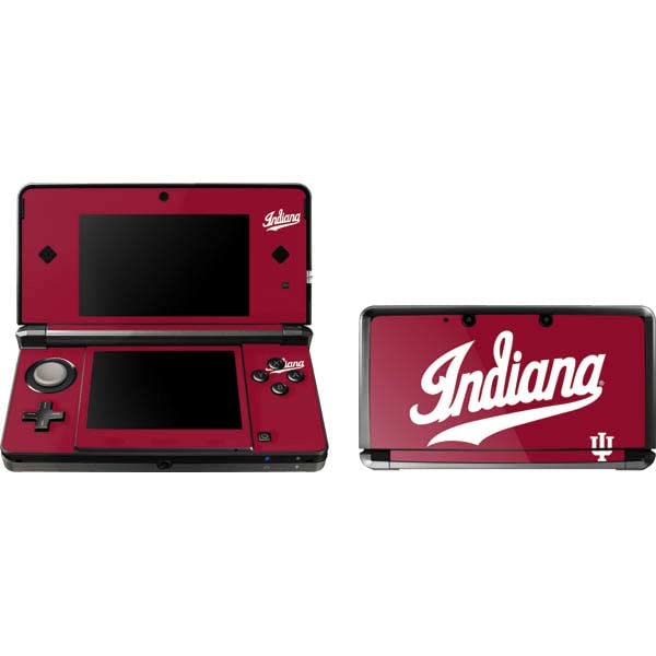 Skinit Decal Gaming Skin Compatible with 3DS (2011) - Officially Licensed Indiana University IU Hoosiers Design