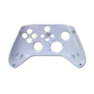 Limentea Replacement Front Case for Xbox Series X S Controller Solid Color Top Housing Shell Cover Faceplate (White)