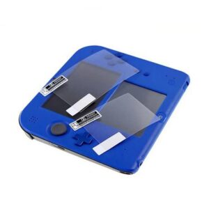 Limentea 2 Set LCD Screen Protectors Guard Film for Nintend 2DS Clear Touch Protect Protective Top + Bottom Seal Film