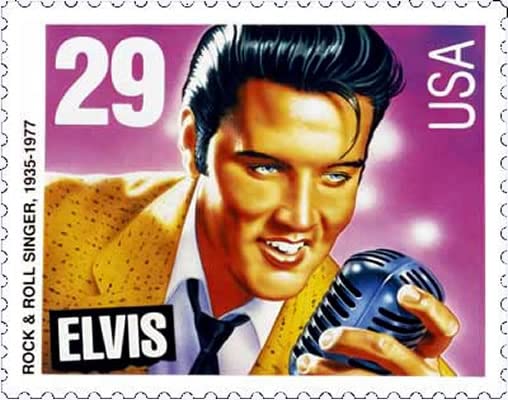 USPS Elvis Presley (Sheet of 40) 29 Cent Postage Stamps 1993 Scott #2721