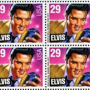 USPS Elvis Presley (Sheet of 40) 29 Cent Postage Stamps 1993 Scott #2721