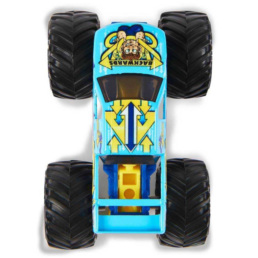 Monster Jam 2023 Spin Master 1:64 Diecast Truck Series 28 Retro Rebels Backwards Bob