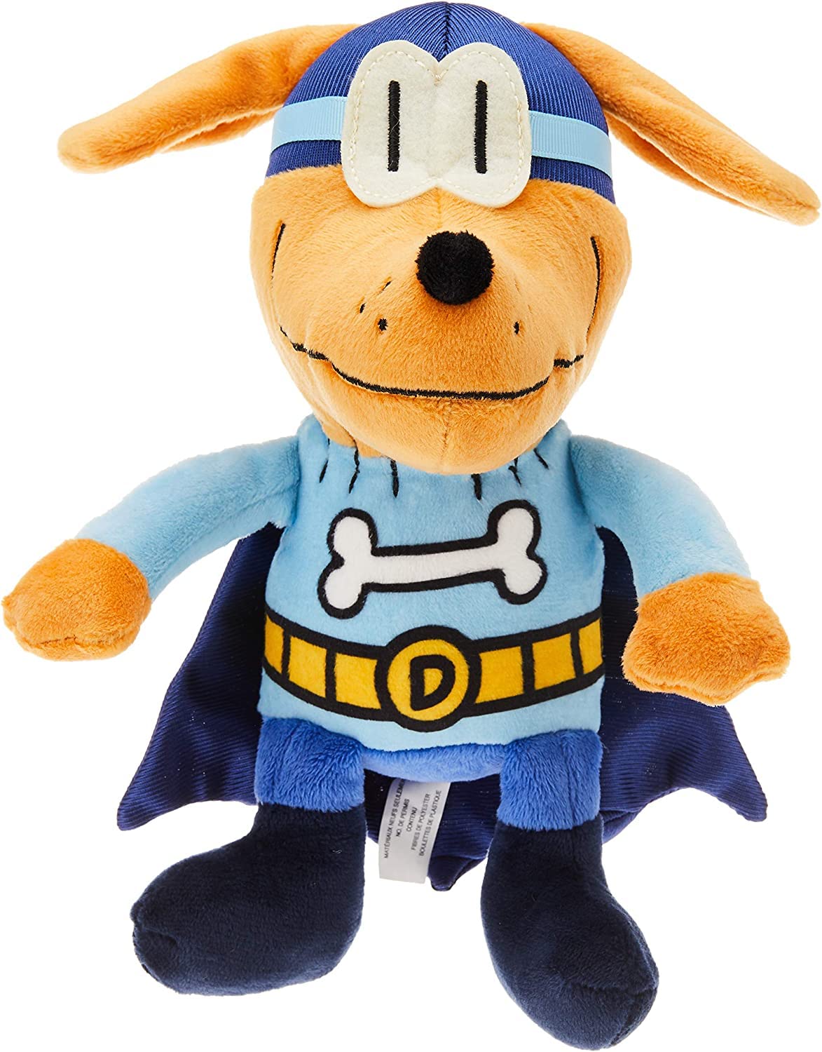 Dav Pilkey Dog Man Book Supa Buddy Action Set Includes MerryMakers Plush Characters Bark Knight, 80-HD, Cat Kid, and Gift Book Bag (A Supa Fan Gift Set to Enjoy The Stories and Have Great Adventures)