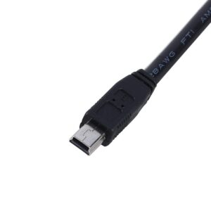 USB-DS for Servo Drive DS2 DS3 DS5B DS5C DS5E DS5L debug and Download Data Cable Black