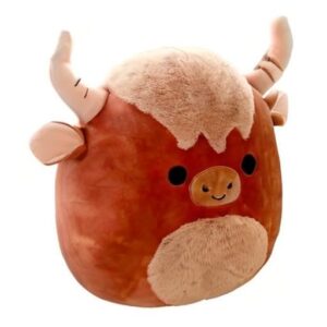 Squishmallows Official Kellytoy Squishy Soft Plush 16 Inch, Marshal The Highland Cow