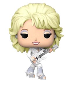 funko pop! rocks: dolly parton in white pantsuit shop exclusive