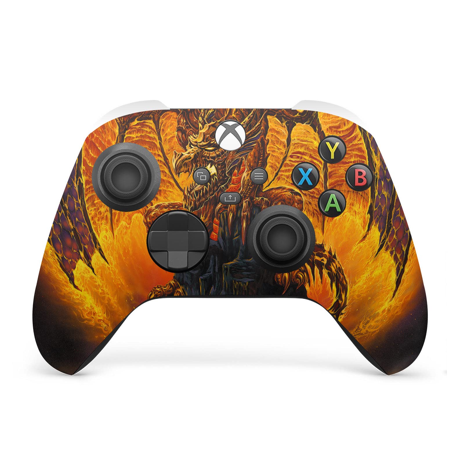 Head Case Designs Officially Licensed Ed Beard Jr Harbinger of Fire Dragons Vinyl Sticker Gaming Skin Decal Cover Compatible with Xbox Series X/S Controller