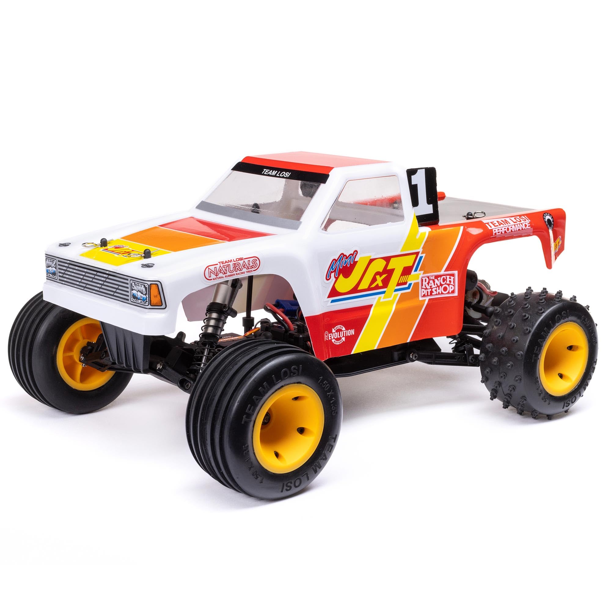 Losi RC Truck 1/16 Mini JRXT Brushed 2 Wheel Drive Limited Edition Racing Monster Truck Ready-to-Run Battery and Charger Included LOS01021 Trucks Electric RTR Other