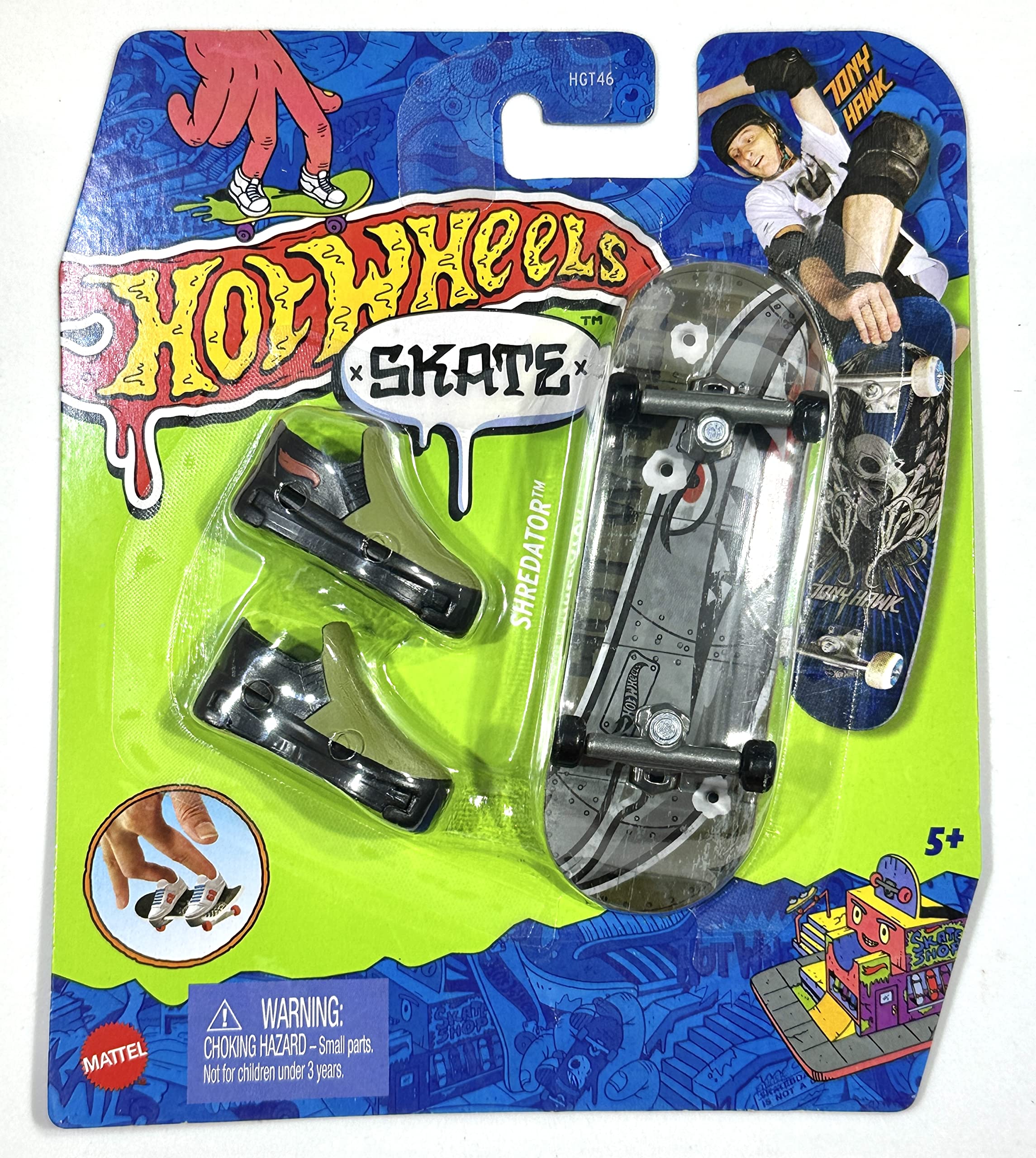 Hot Wheels Skate - 2023 - SHREDATOR - 2/4 - HW Undisputed - Tony Hawk - Mint/NrMint - Ships Bubble Wrapped in a Box