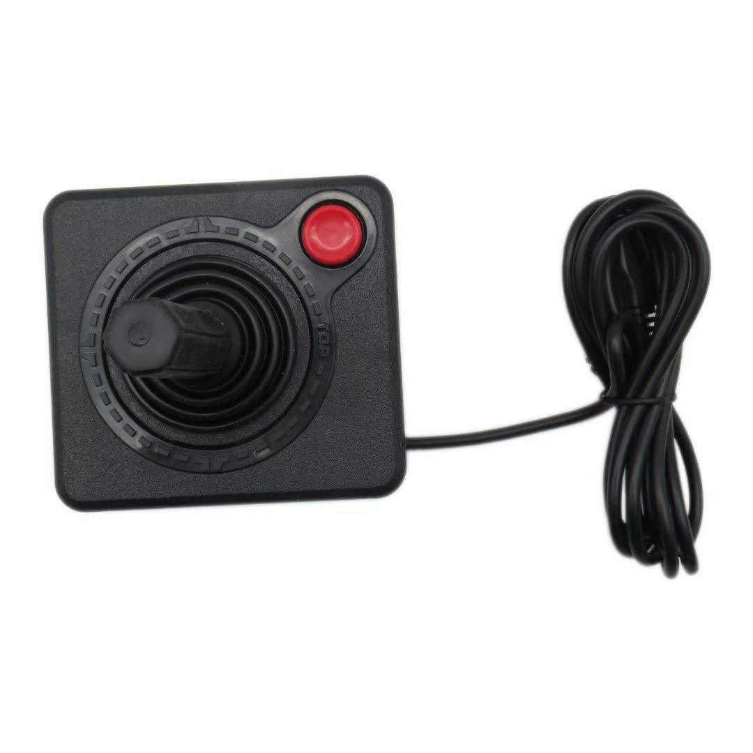 Vicue LVW616 Alternative Joystick Controller for Atari 2600 Console System Black