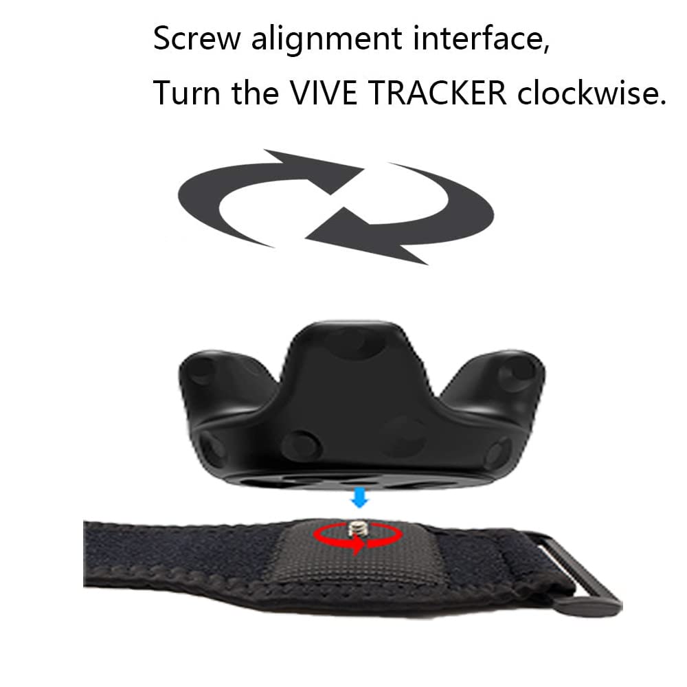 Vive Tracker Full Body Tracking Straps and Tundra Tracker Full Body Tracking Straps vr Full Body Tracking（ 1 Belt and 2 Wrist Straps ）