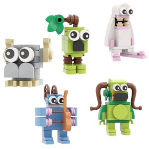 chorus building blocks set, monsters action figure game toy model, for fans, boys and girls 6+ years old (168 pieces)