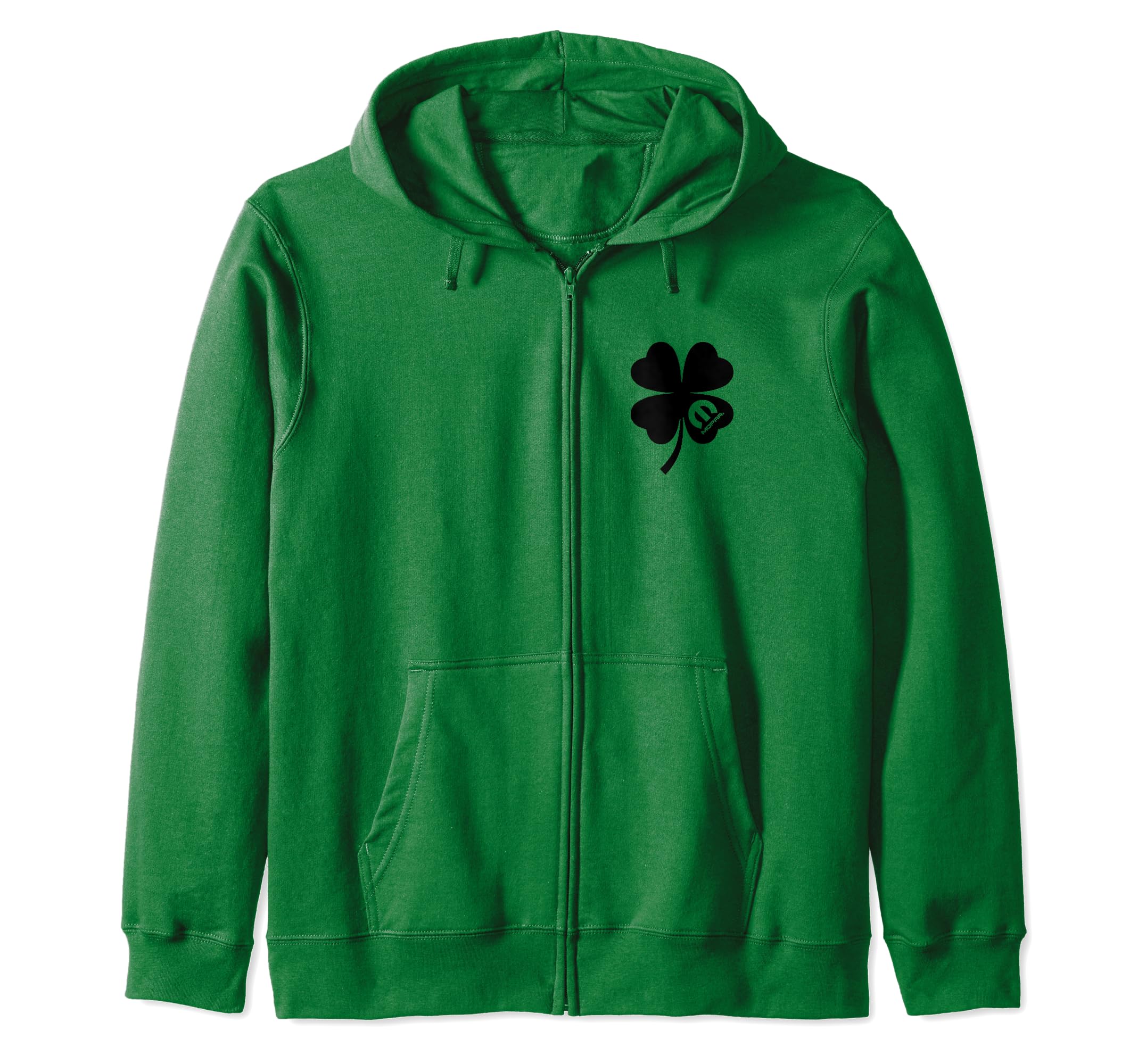 Mopar St. Patrick's Day Four Leaf Clover Zip Hoodie