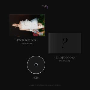 Blackpink Jisoo - 1st Single Album NO P.O.B Ver [BLACK]