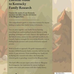 Essential Guide to Kentucky Family Research