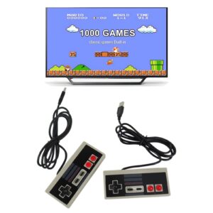 2 Pcs Classic wired usb controller gamepad joystick For NES game console Video Gaming Joypad For PC Mac Computer Windows