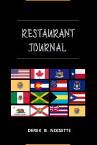 restaurant journal: write down your experience-visit places