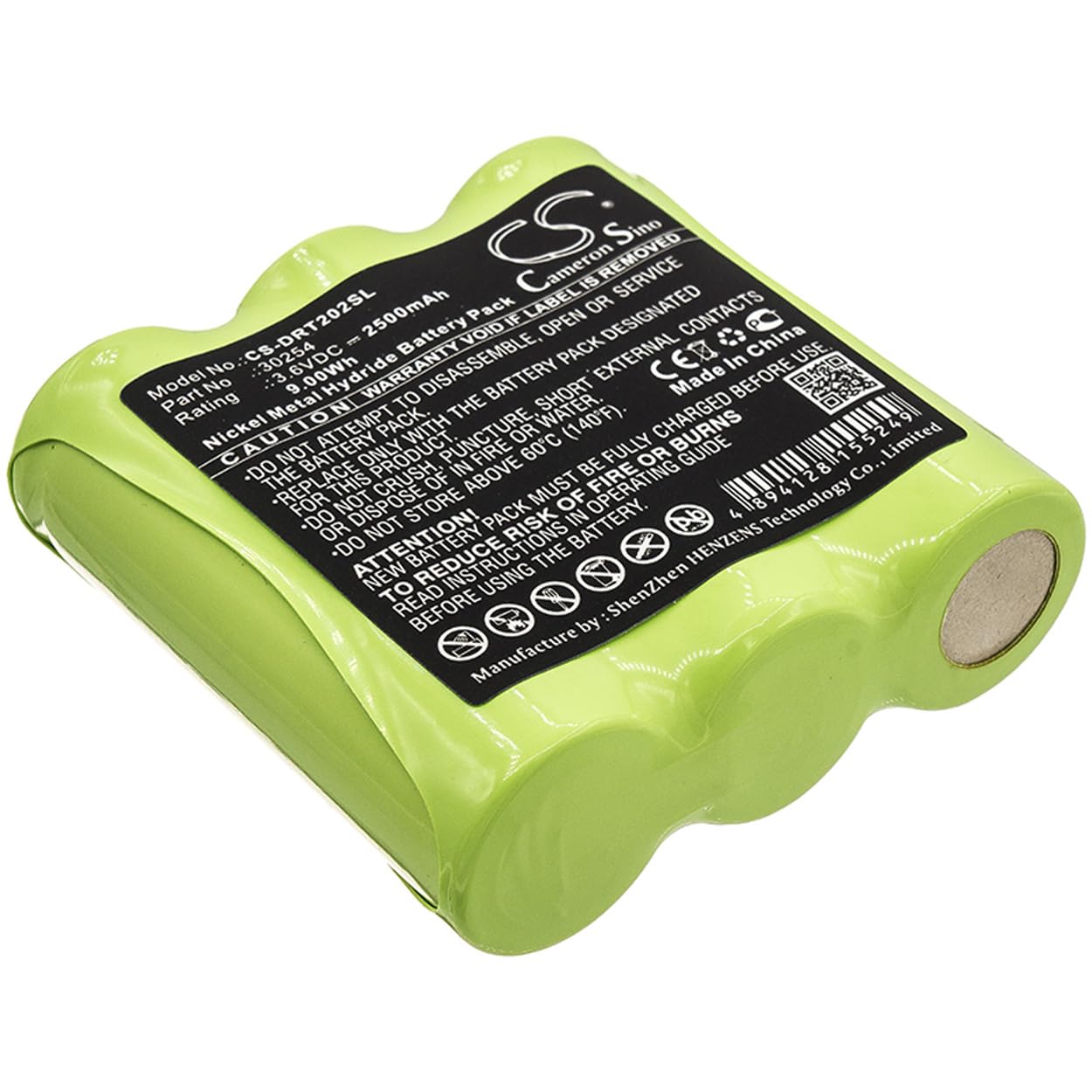 Technical Precision Replacement for Deviser DS2002 Battery